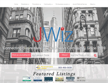 Tablet Screenshot of jwiz.com